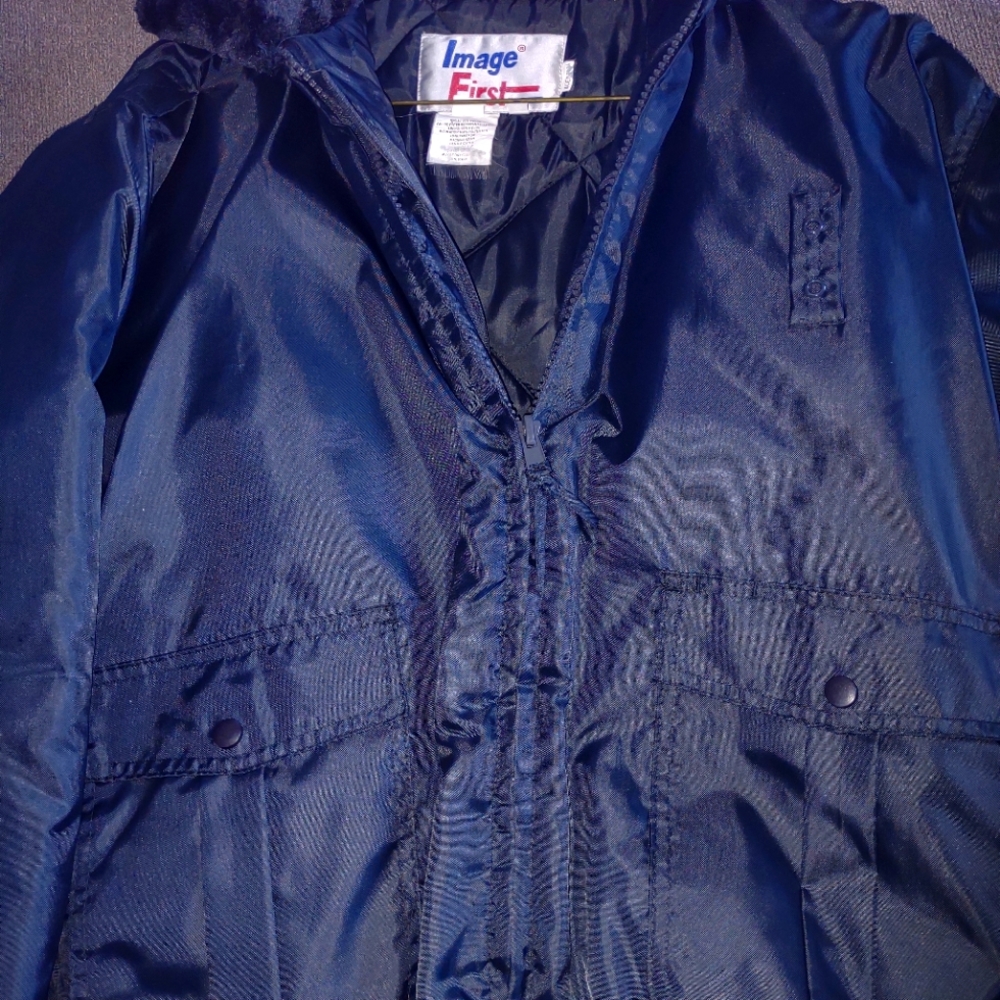 Jacket, Navy blue , Image First Brand
